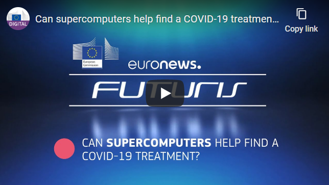 "Can supercomputers help find a COVID-19 treatment?" video